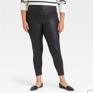 3X Plus Size Leggings Ava & Viv